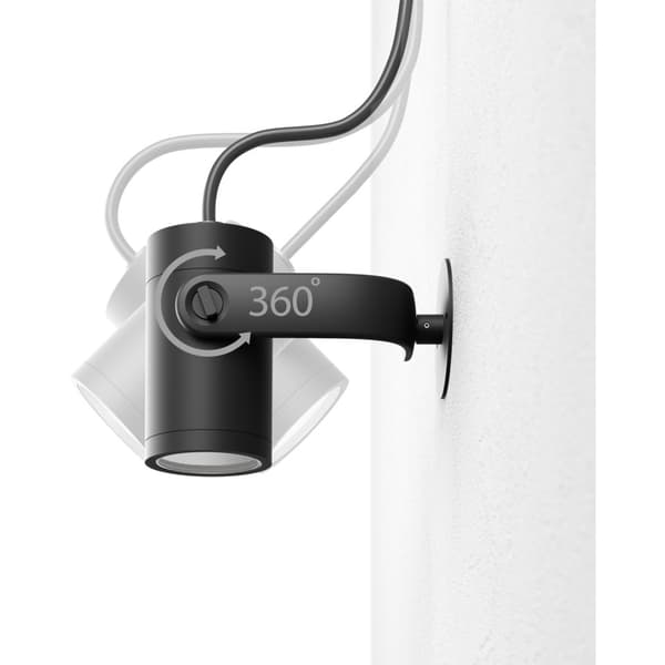 Philips Hue WCA Lily Hagebelysning 1x8W Sort Utvidelse