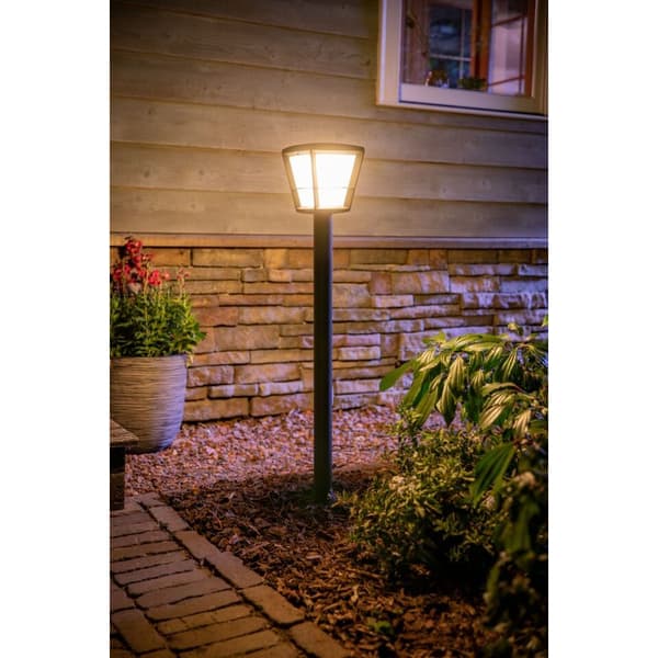 Philips Hue WCA Econic Hagestolpe Sort