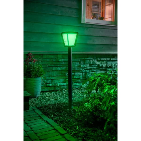 Philips Hue WCA Econic Hagestolpe Sort