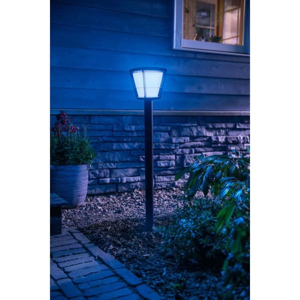 Philips Hue WCA Econic Hagestolpe Sort