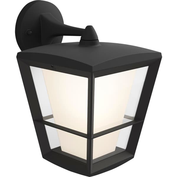 Philips Hue WCA Econic Vegglampe Ned Sort