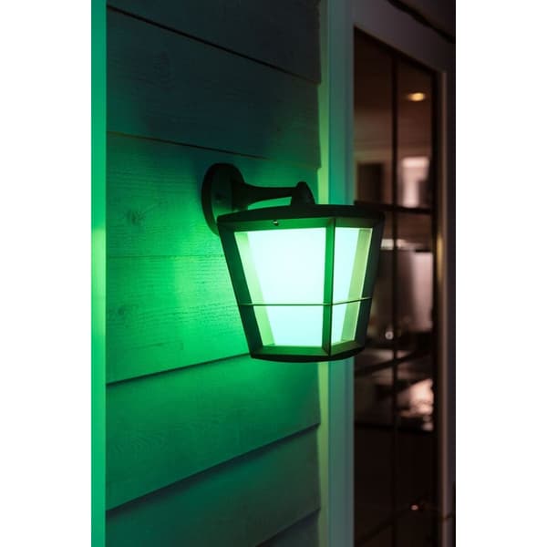 Philips Hue WCA Econic Vegglampe Ned Sort