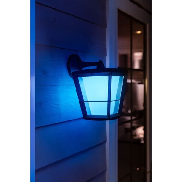 Philips Hue WCA Econic Vegglampe Ned Sort
