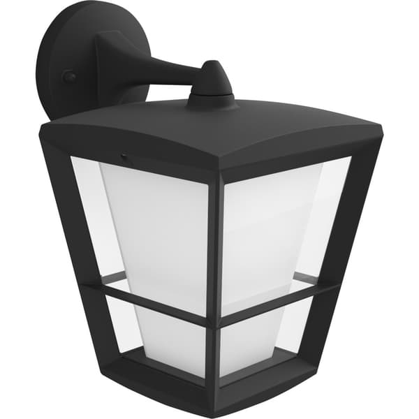 Philips Hue WCA Econic Vegglampe Ned Sort