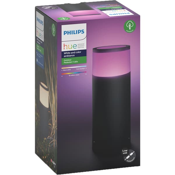 Philips Hue WCA Calla Pidestall Lav Sort Utvidelse