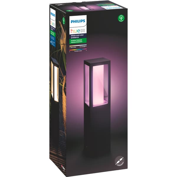 Philips Hue WCA Impress Pidestall Sort Utvidelse