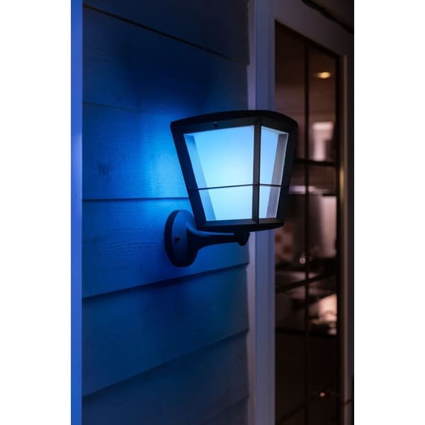 Philips Hue WCA Econic Vegglampe Opp Sort
