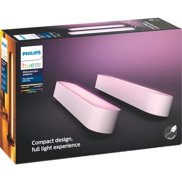 Philips Hue WCA Play 2PK Hvit