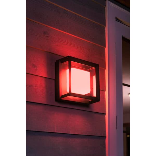 Philips Hue WCA Econic Vegg/Taklampe Sort