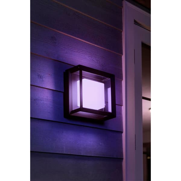 Philips Hue WCA Econic Vegg/Taklampe Sort
