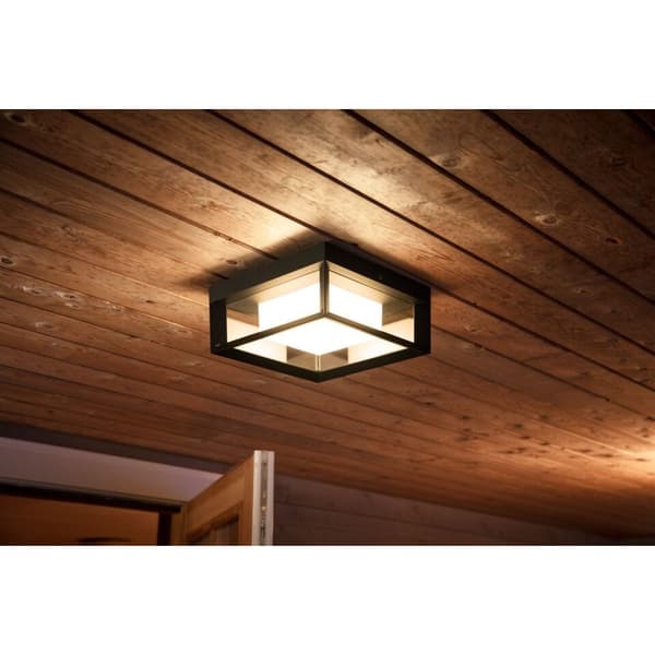 Philips Hue WCA Econic Vegg/Taklampe Sort