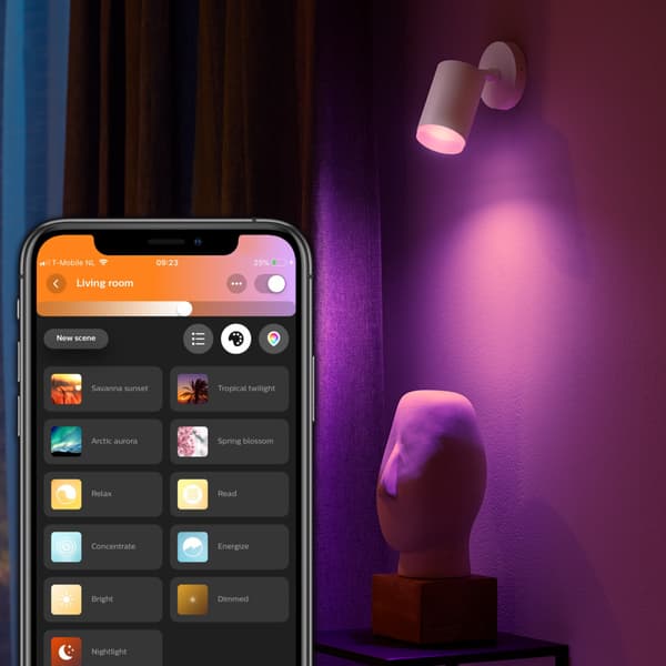 Philips Hue WCA Fugato Enkel Spotlight 5.7W Hvit