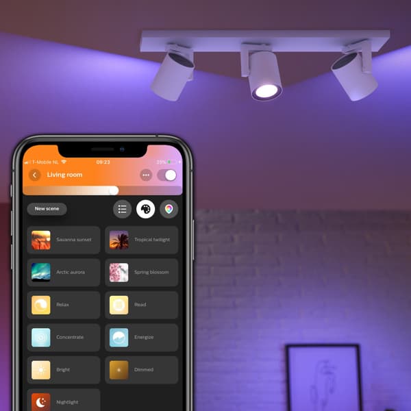 Philips Hue WCA Argenta Trippel Spotlight 5.7W Hvit