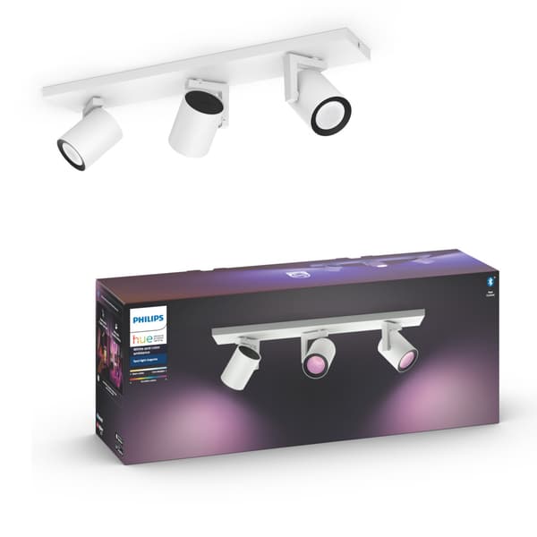Philips Hue WCA Argenta Trippel Spotlight 5.7W Hvit