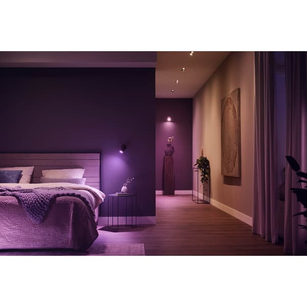 Philips Hue WCA Fugato Enkel Spotlight 5.7W Sort