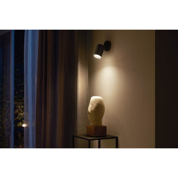 Philips Hue WCA Fugato Enkel Spotlight 5.7W Sort