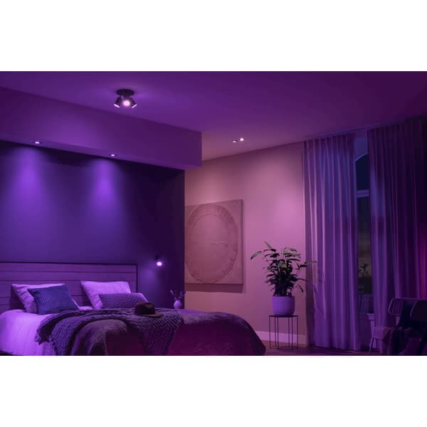 Philips Hue WCA Fugato Enkel Spotlight 5.7W Sort