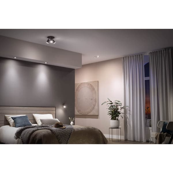 Philips Hue WCA Fugato Enkel Spotlight 5.7W Sort