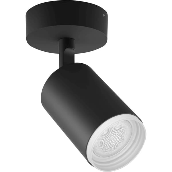 Philips Hue WCA Fugato Enkel Spotlight 5.7W Sort