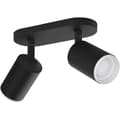 Miniatyrbilde 2 av 11: Philips Hue WCA Fugato Dobbel Spotlight 5.7W Sort