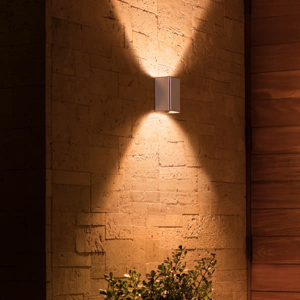 Philips Hue WCA Resonate Vegglampe 2x8W Rustfritt stål