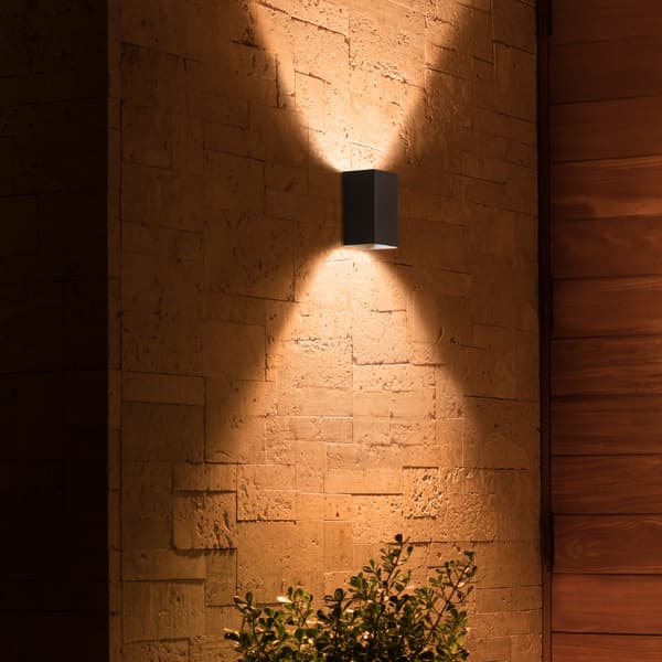 Philips Hue WCA Resonate Vegglampe 2x8W Sort