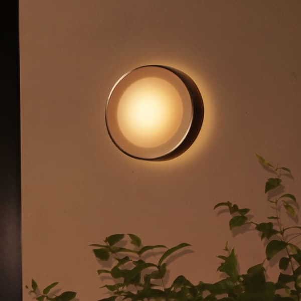 Philips Hue WCA Daylo Vegglampe 1x15W Rustfritt stål