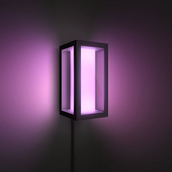 Philips Hue WCA Impress Vegglampe 1x8W Sort