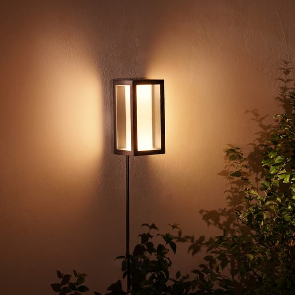 Philips Hue WCA Impress Vegglampe 1x8W Sort