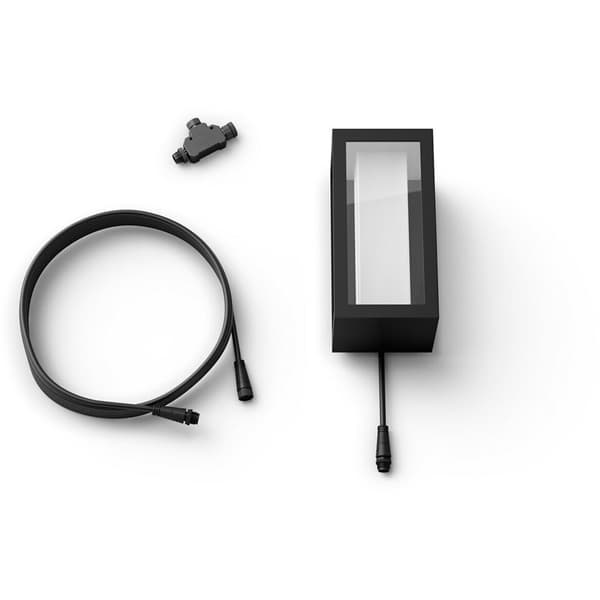 Philips Hue WCA Impress Vegglampe 1x8W Sort