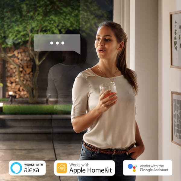 Philips Hue WCA Appear Vegglampe 2x8W Sort