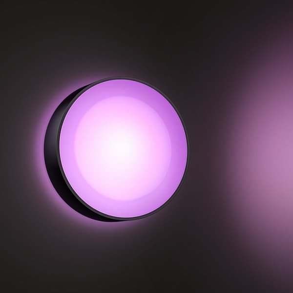 Philips Hue WCA Daylo Vegglampe 1x15W Sort