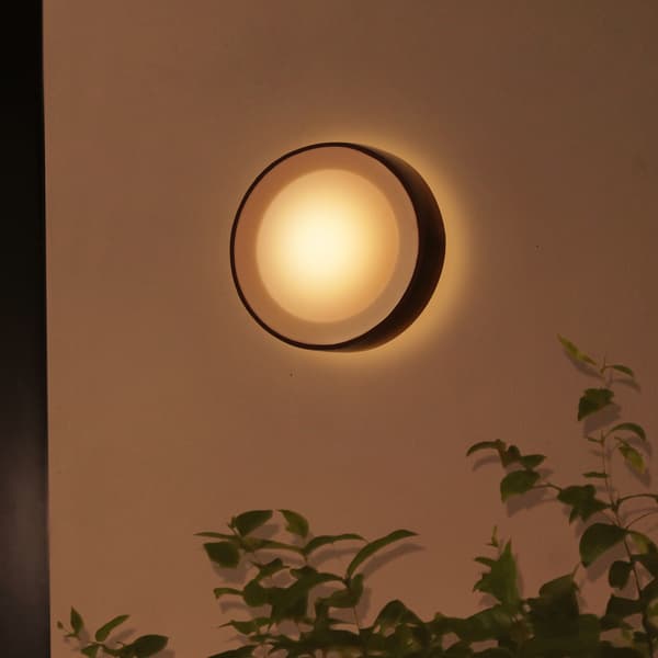 Philips Hue WCA Daylo Vegglampe 1x15W Sort