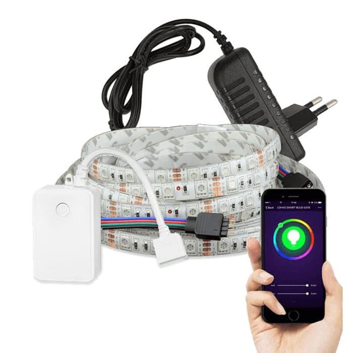 Nino Intelligent WIFI RGB LED-Strip 5 meters-kit