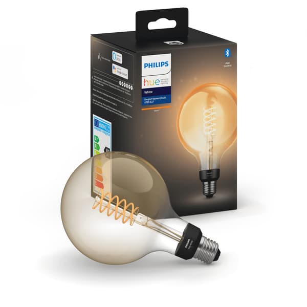 Philips Hue W E27 Filament Lyskilde 7W G125