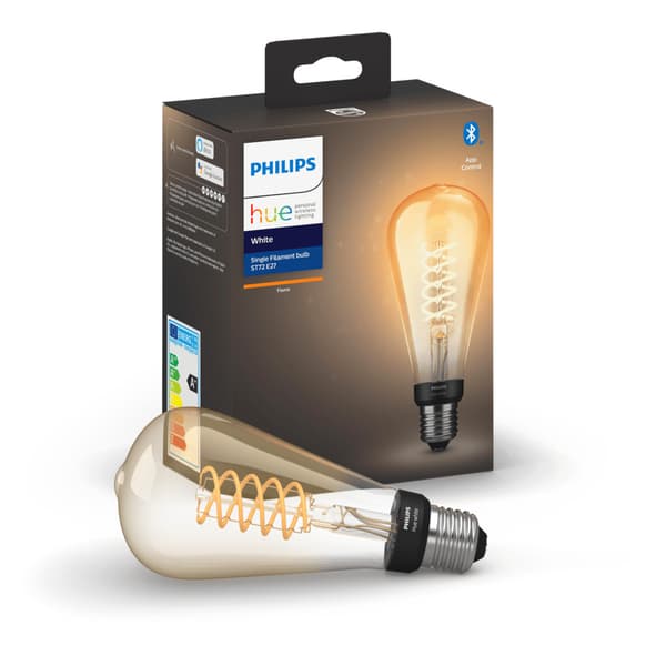 Philips Hue W E27 Filament Lyskilde 7W ST72