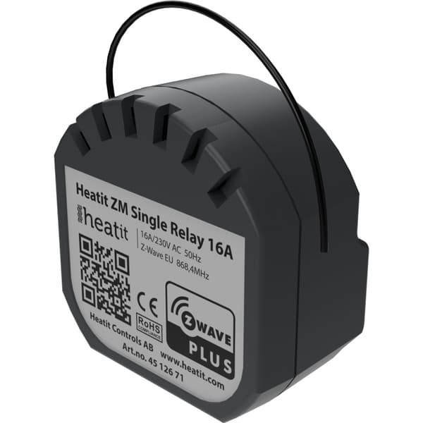 Heatit - Z-Wave - ZM Single Relay 16A