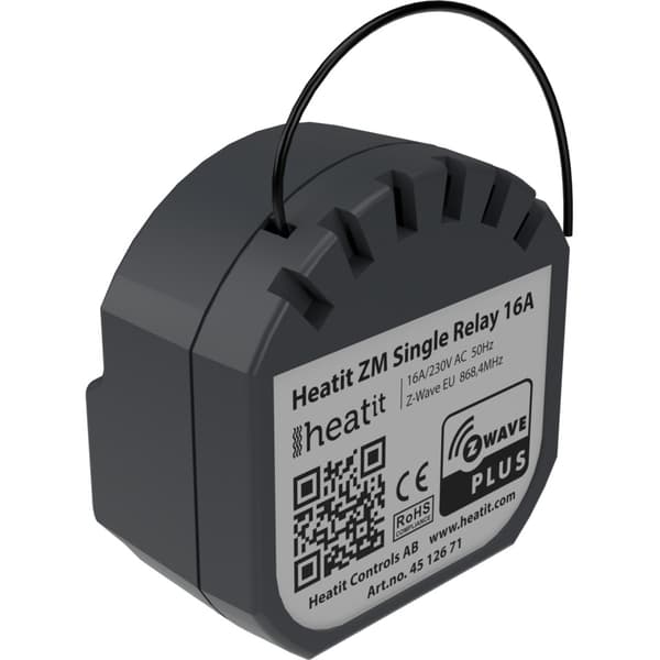 Heatit - Z-Wave - ZM Single Relay 16A