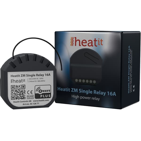 Heatit - Z-Wave - ZM Single Relay 16A