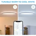 Miniatyrbilde 10 av 11: WiZ SuperSlim Plafond WA 14W Hvit