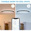Miniatyrbilde 8 av 11: WiZ SuperSlim Plafond WA 14W Sort