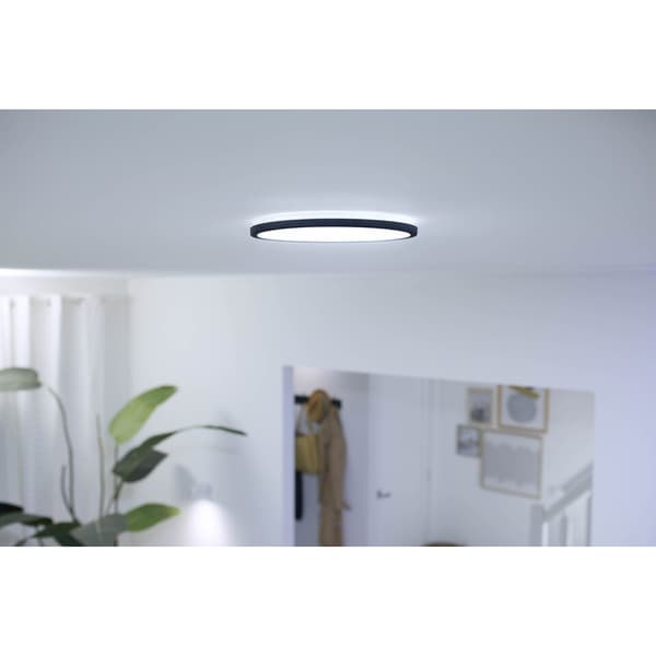WiZ SuperSlim Plafond WA 14W Sort