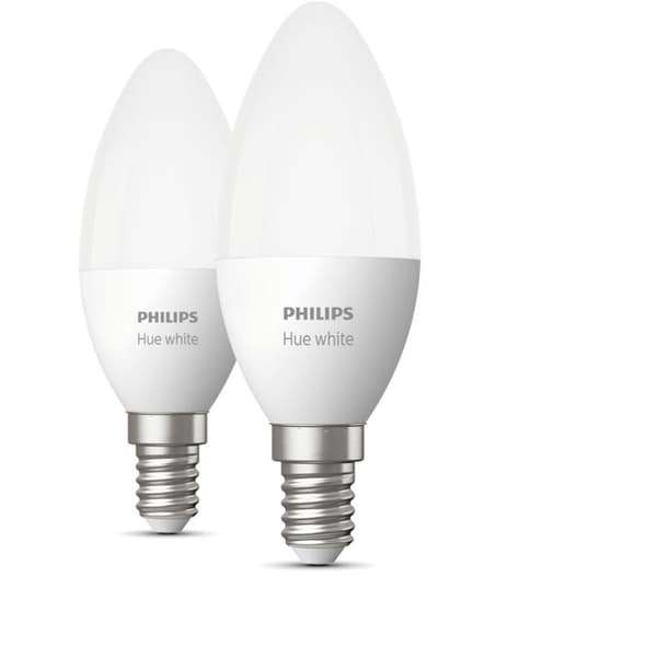 Philips Hue W Lyskilde 5.5W B39 E14 2pk