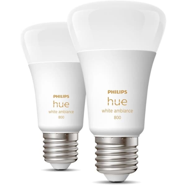 Philips Hue WA Lyskilde 6W A60 E27 2pk