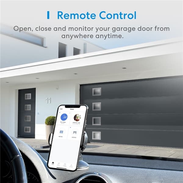 Meross MSG100 smart adapter - gør din gamle garageport smart