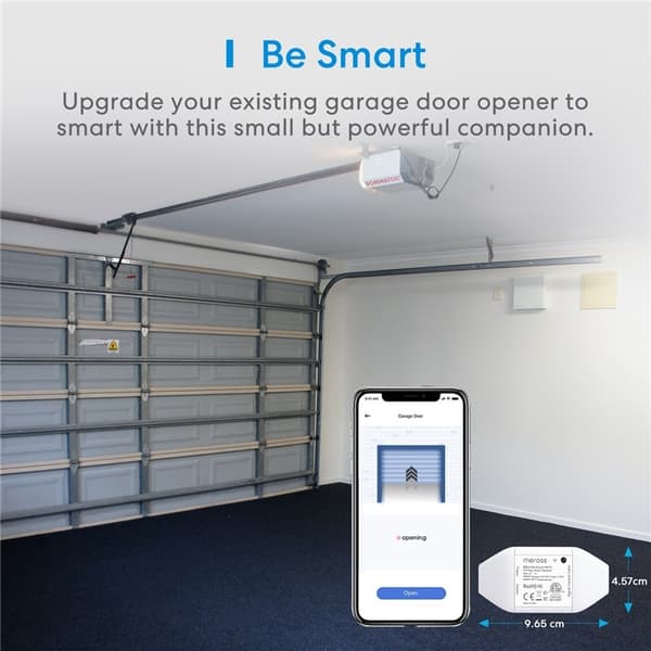 Meross MSG100 smart adapter - gør din gamle garageport smart