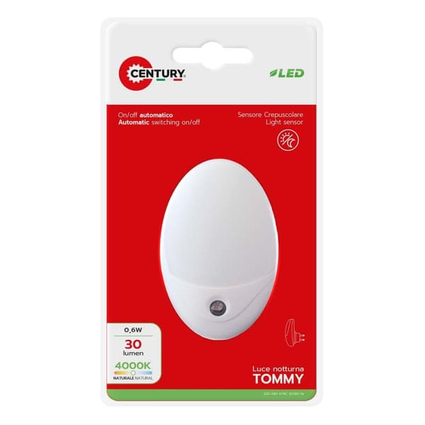 Century Tommy natlys med skumringssensor