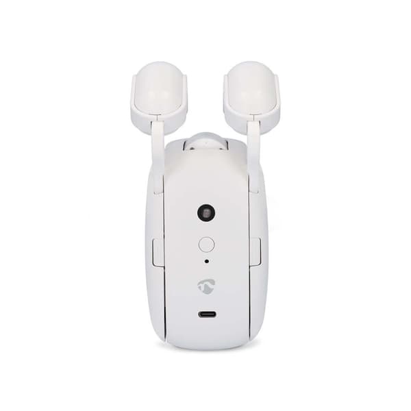 Nedis SmartLife Verho Robotti | Sauvakisko | Verhot | Paristokäyttöinen / USB Virta | 4000 mAh | Bluetooth® | Valkoinen