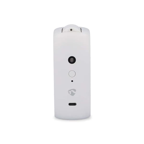 Nedis SmartLife Verho Robotti | I-Kisko / U-Kisko | Verhot | Paristokäyttöinen / USB Virta | 4000 mAh | Bluetooth® | Valkoinen