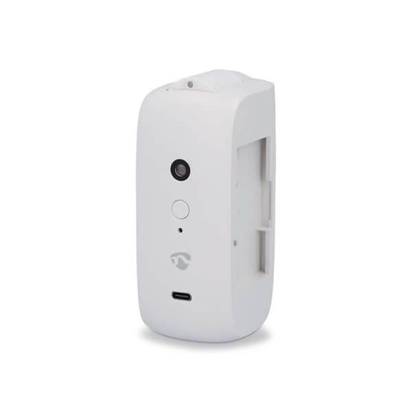 Nedis SmartLife Verho Robotti | I-Kisko / U-Kisko | Verhot | Paristokäyttöinen / USB Virta | 4000 mAh | Bluetooth® | Valkoinen